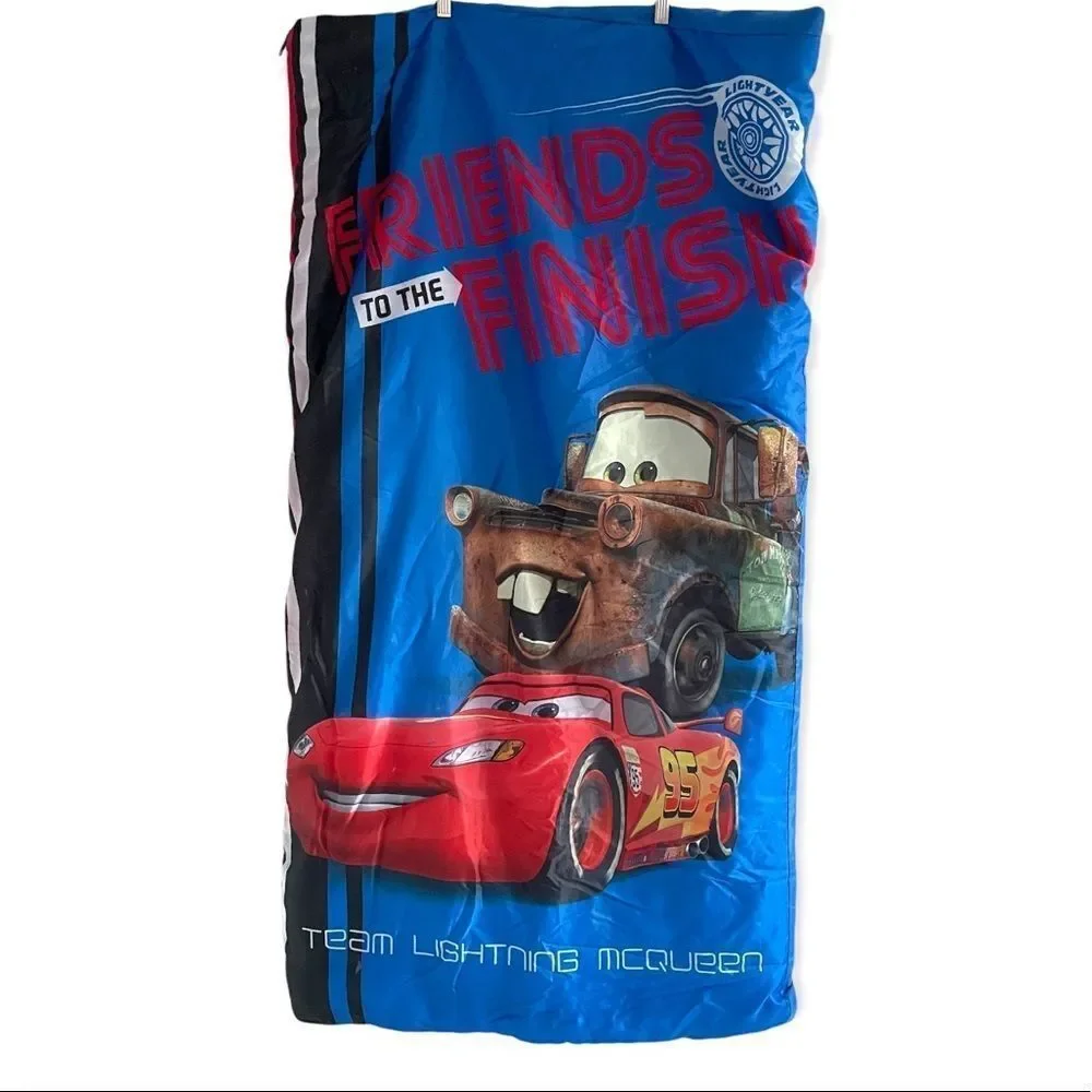 Jay Franco Lightning McQueen Disney Cars 95 Slumber Bonus Drawstring Bag